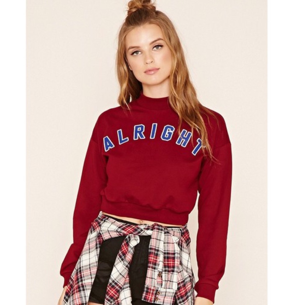 Women’s Mock Neck Sweatshirt